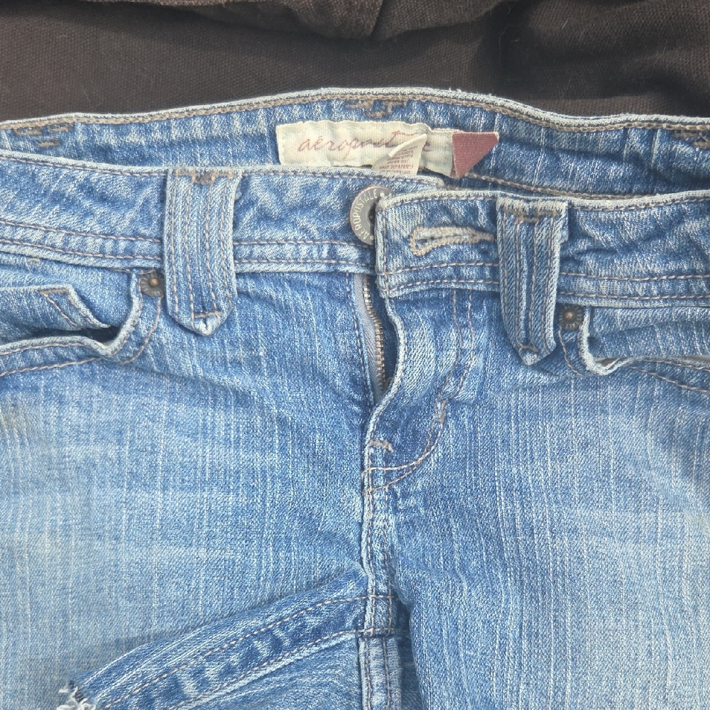 Aeropostale Women's Classic Blue Skinny Jeans